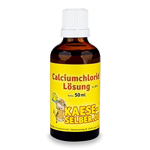 Calciumchlorid flüssig 50 ml – 35 %ige Lösung (Käse selber machen)