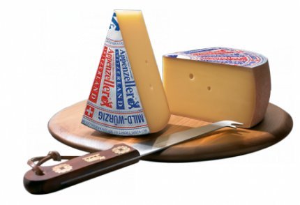 Appenzeller 1/4 Laib vak. ca. 1,6kg (mild-würzig)