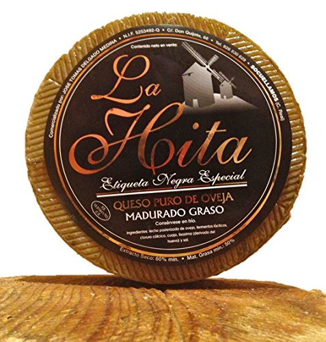 Losquesosdemitio.com – Manchego Gourmet Gereifter Schafskäse (Produkt aus Spanien, 2.1kg)